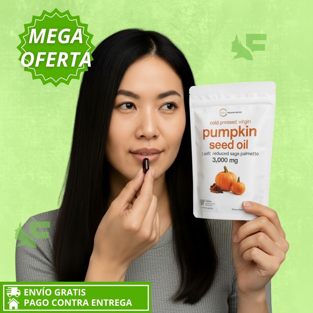 Pumpkin Seed Oil - 2 en 1. Recupera y Fortalece tu Cabello