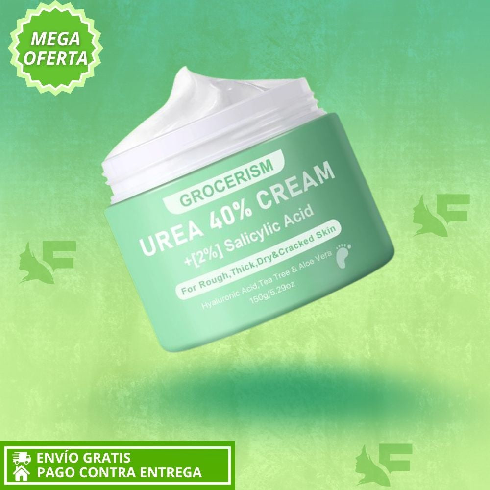 UREA 40% CREAM. La solución real para callos, grietas y resequedad severa.