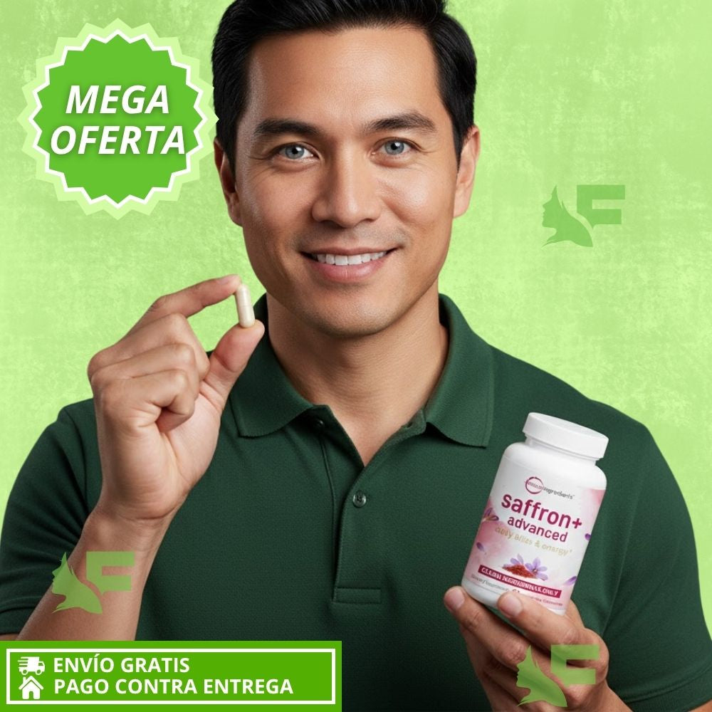 Saffron Advanced (suplemento para tu Felicidad y energía diaria)