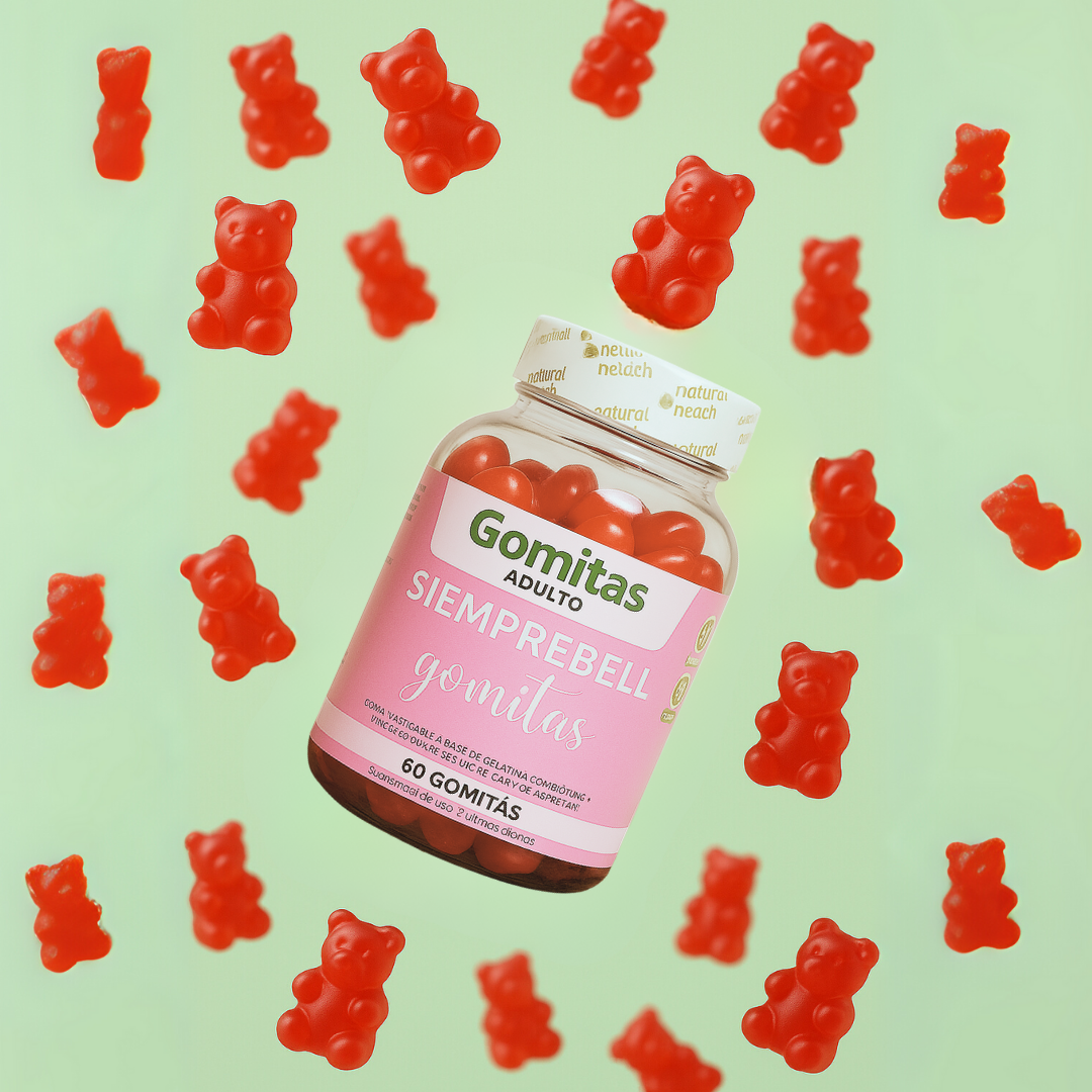 Gomitas Siemprebell Aumenta Glúteos y Senos con invima