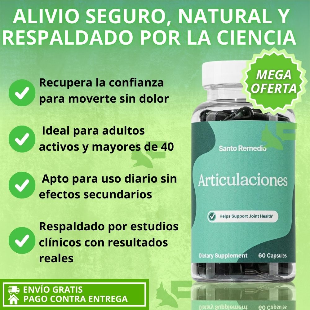 Articulaciones TamaFlex® | Alivio del Dolor y Mayor Movilidad en 30 Días