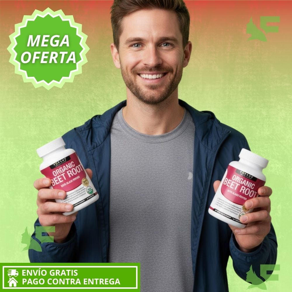 ORGANIC BEET ROOT. Suplemento Para Tu Circulación y Energía