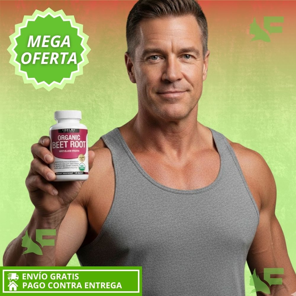 ORGANIC BEET ROOT. Suplemento Para Tu Circulación y Energía