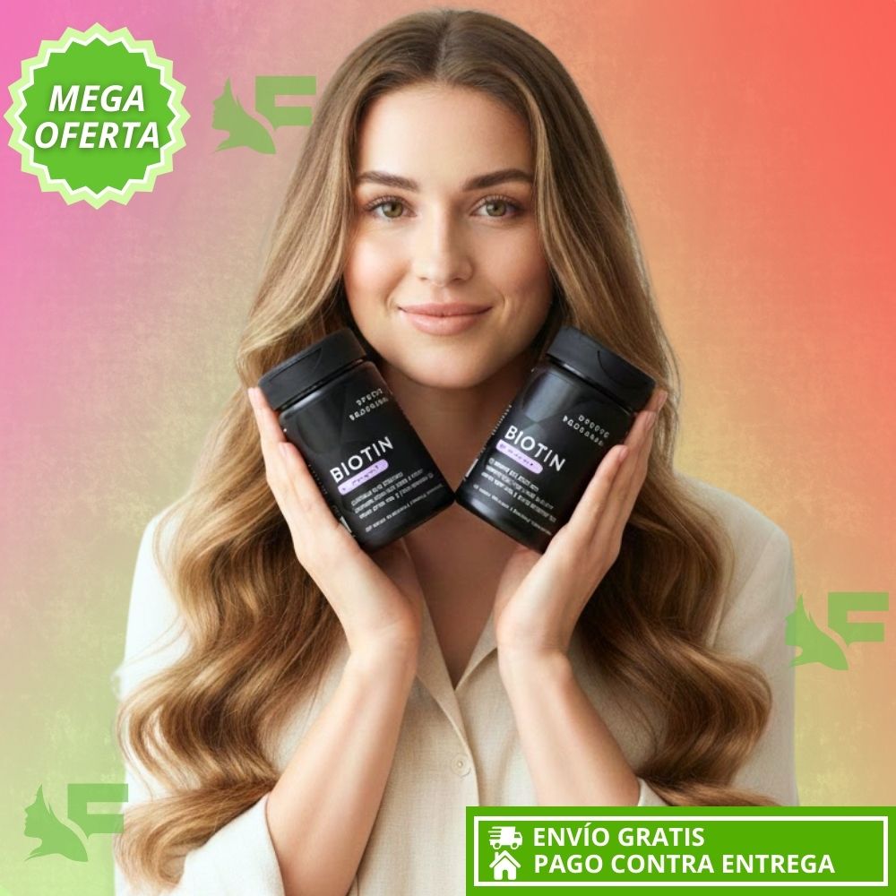 Biotin Extra Strength 10,000 mcg – Biotina de alta potencia para cabello, piel y uñas