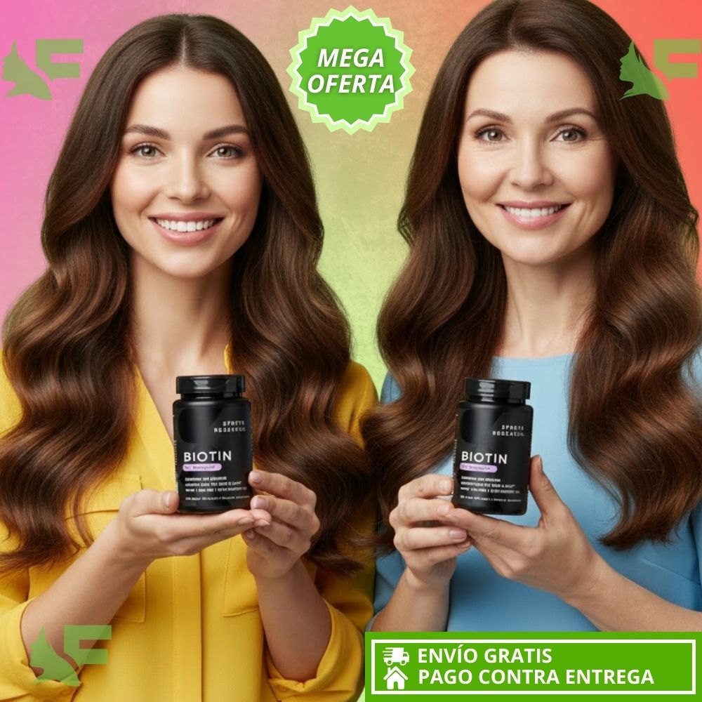 Biotin Extra Strength 10,000 mcg – Biotina de alta potencia para cabello, piel y uñas