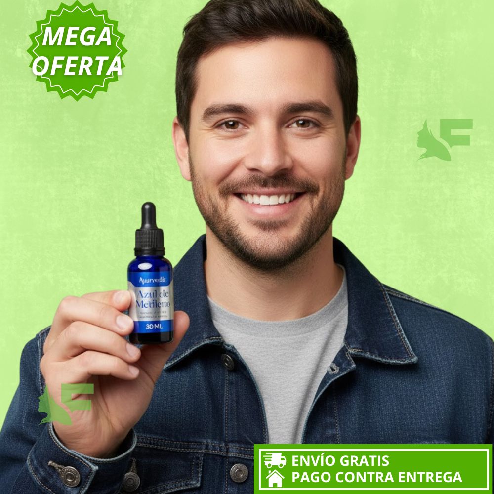 Azul De Metileno. Suplemento Certificado Para tu mente y energía