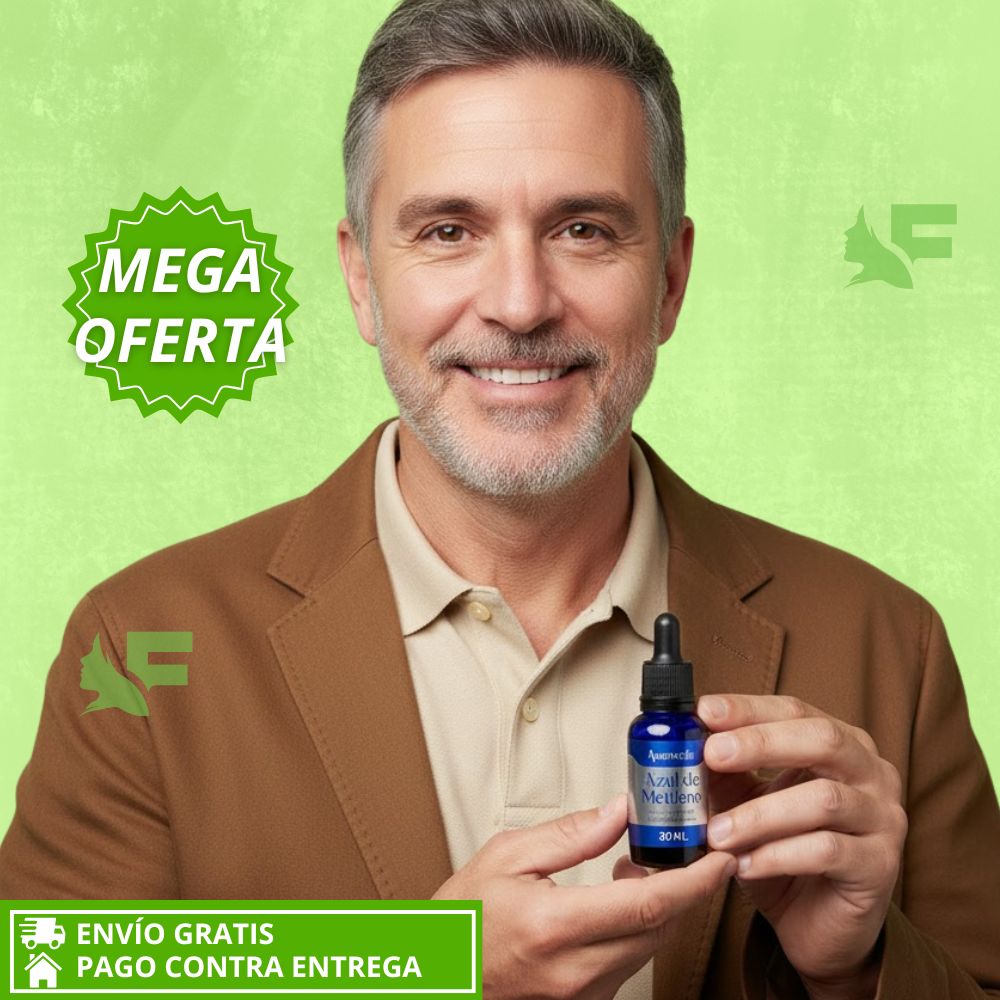 Azul De Metileno. Suplemento Certificado Para tu mente y energía