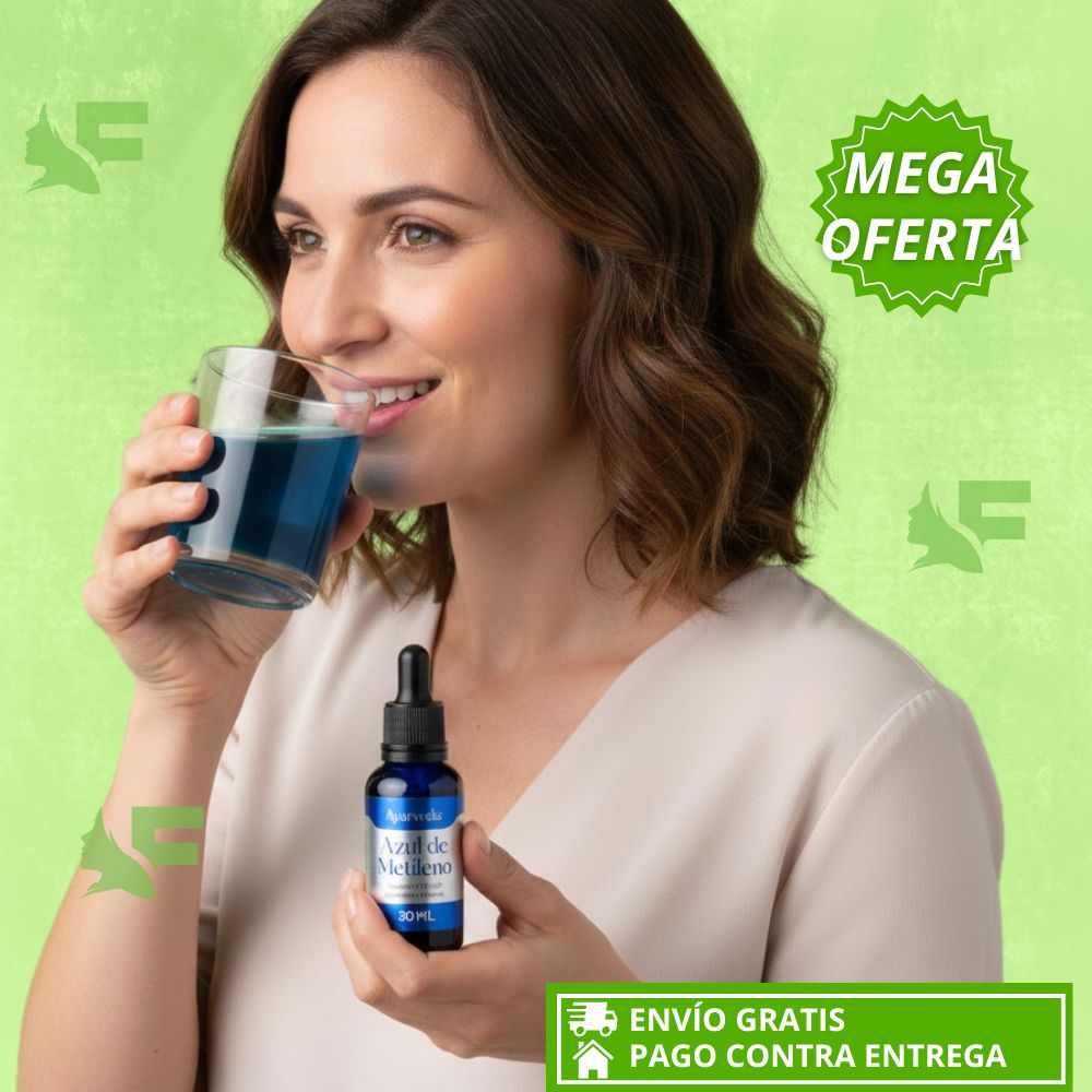 Azul De Metileno. Suplemento Certificado Para tu mente y energía