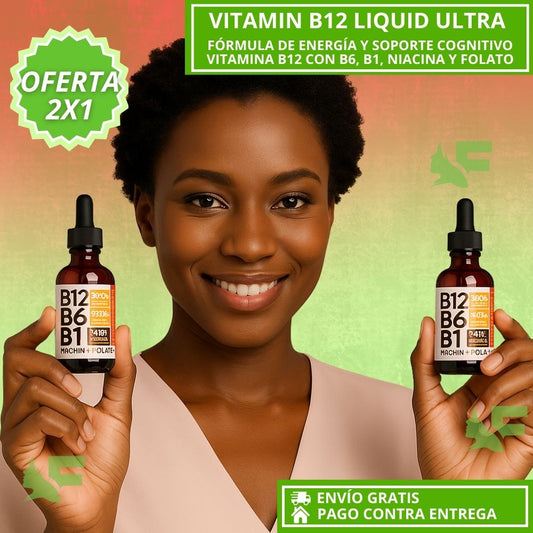 Vitamin B12 Liquid Ultra – Fórmula de Energía y Soporte Cognitivo