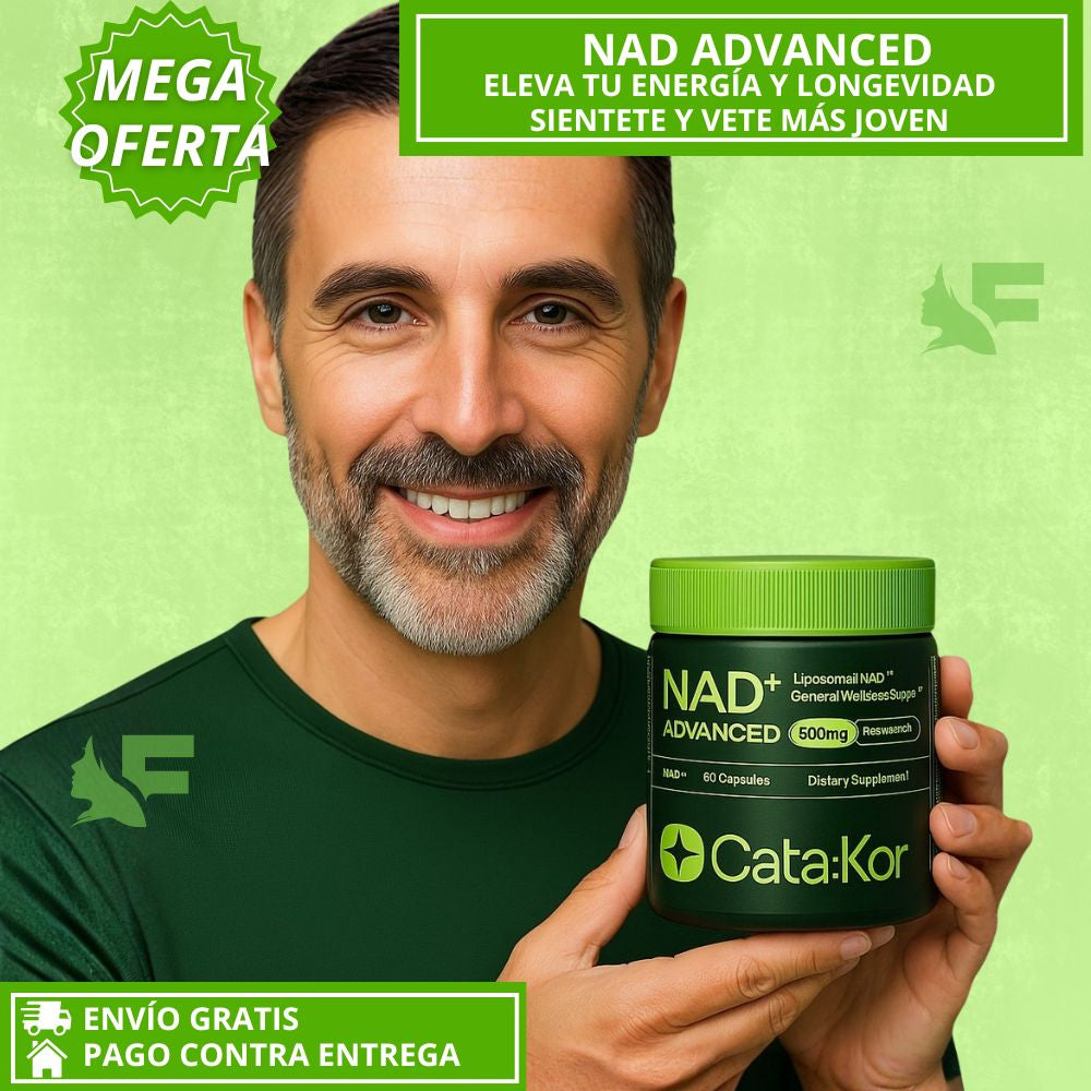 Nad Advanced. Suplemento Premium para Tu Energía y Vitalidad.