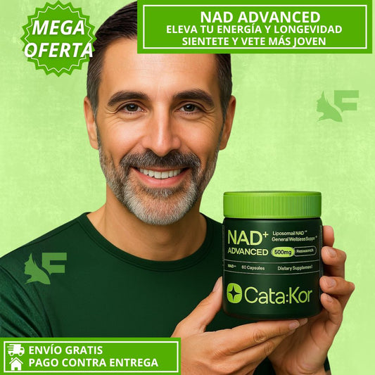 Nad Advanced. Suplemento Premium para Tu Energía y Vitalidad.