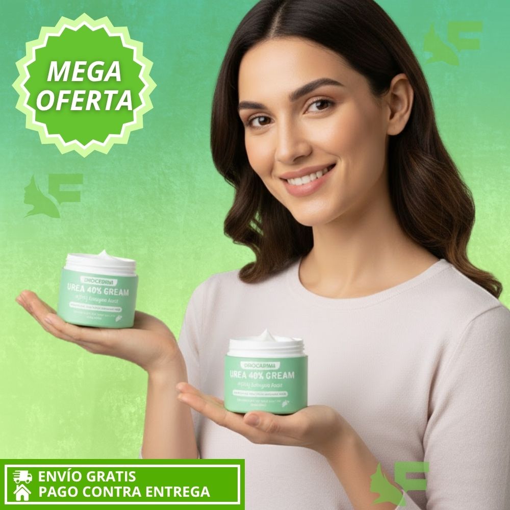UREA 40% CREAM. La solución real para callos, grietas y resequedad severa.