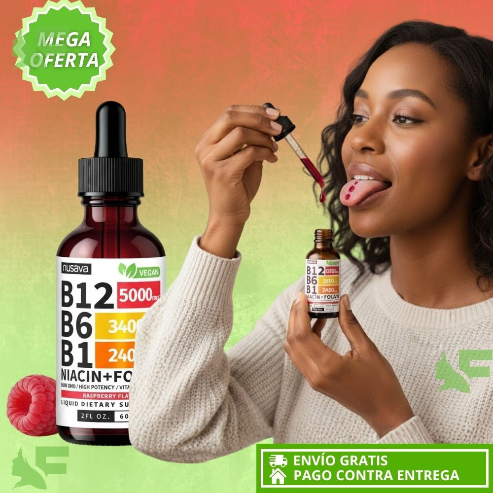 Vitamin B12 Liquid Ultra – Fórmula de Energía y Soporte Cognitivo