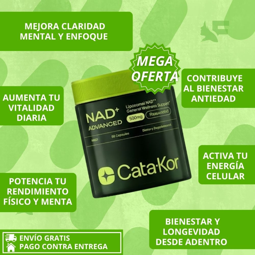 Nad Advanced. Suplemento Premium para Tu Energía y Vitalidad.