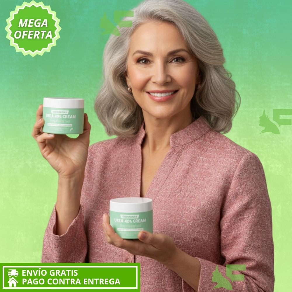 UREA 40% CREAM. La solución real para callos, grietas y resequedad severa.