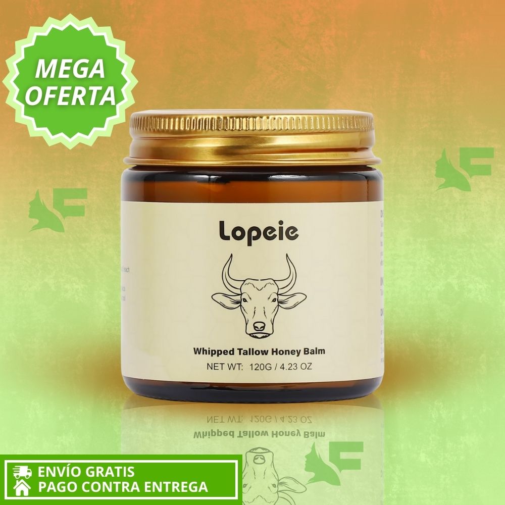 Lopeie: Sebo, miel y magia: nutrición profunda, alivio inmediato, piel renovada.