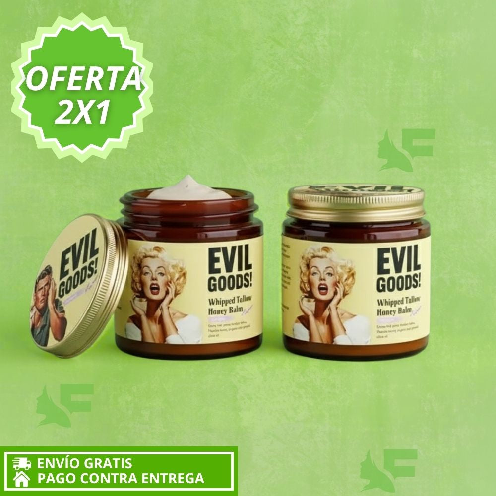 MEGA OFERTA 2X1: EVIL GOODS. Bálsamo reparador e hidratante Intensivo