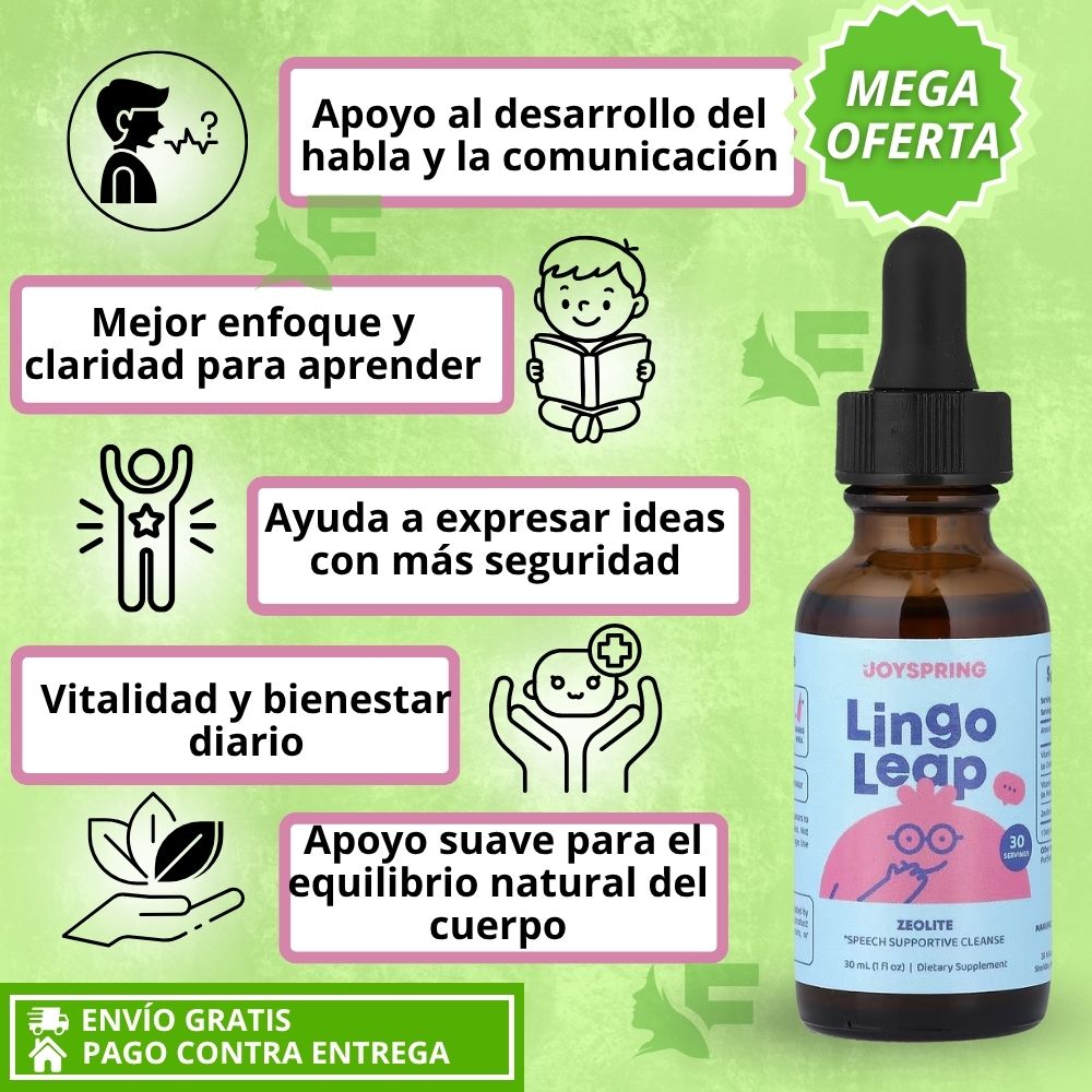 JoySpring Lingo Leap (suplemento para el correcto desarrollo de tu hijo)