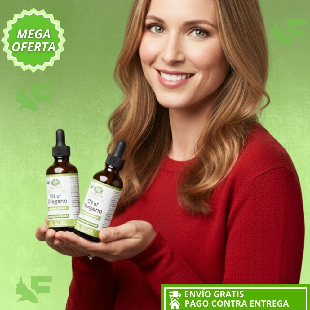 MaryRuth Organic Oil of Oregano. Defensas fuertes, digestión ligera y bienestar natural en cada gota.