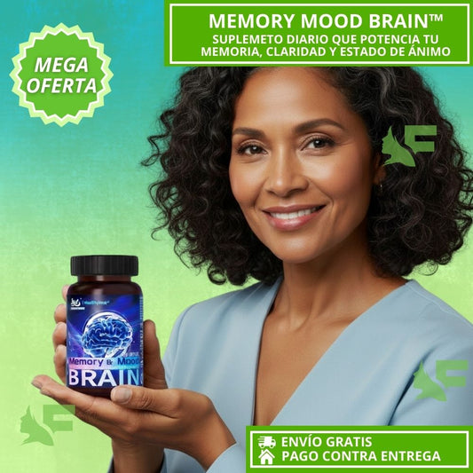 Memory Mood Brain™. Potencia Tu Memoria, Claridad y Estado de Ánimo.