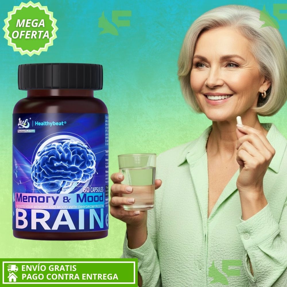 Memory Mood Brain™. Potencia Tu Memoria, Claridad y Estado de Ánimo.