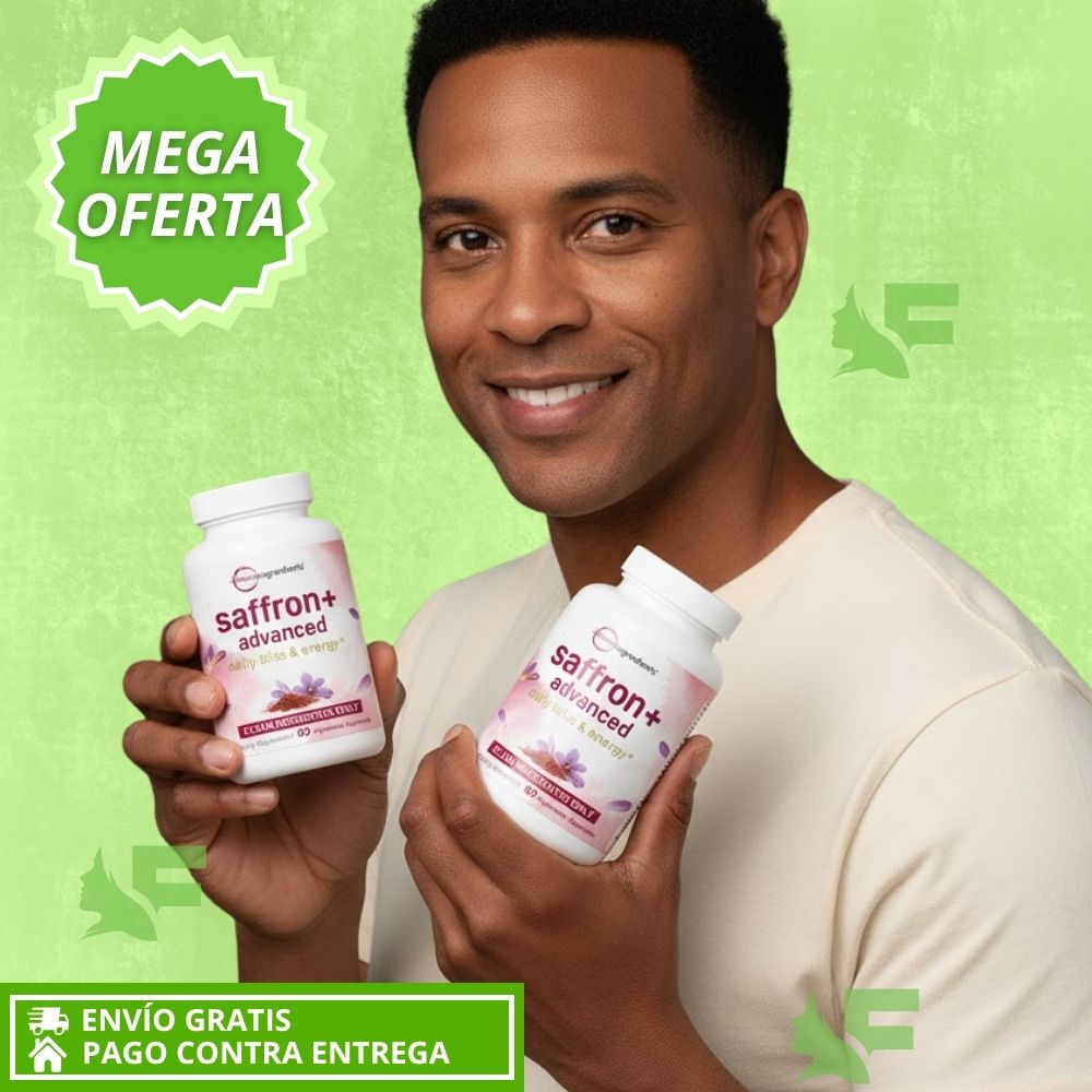 Saffron Advanced (suplemento para tu Felicidad y energía diaria)