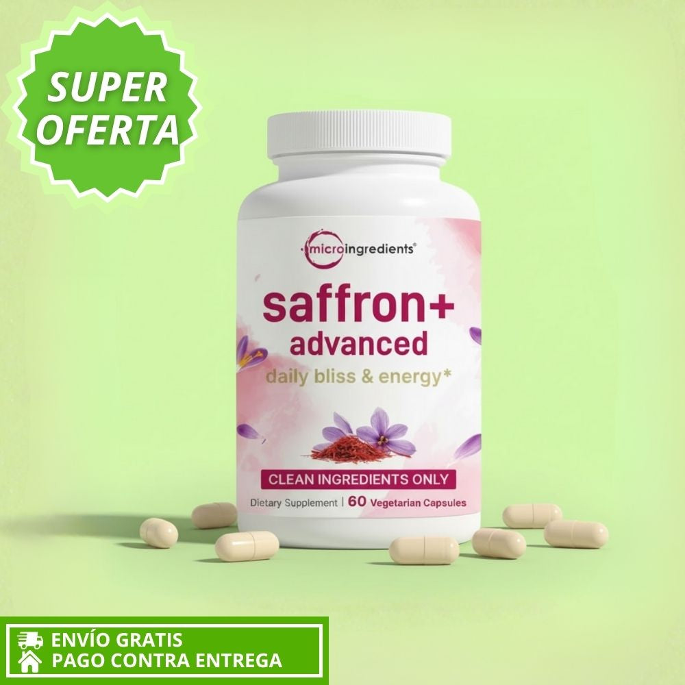 Saffron Advanced (suplemento para tu Felicidad y energía diaria)