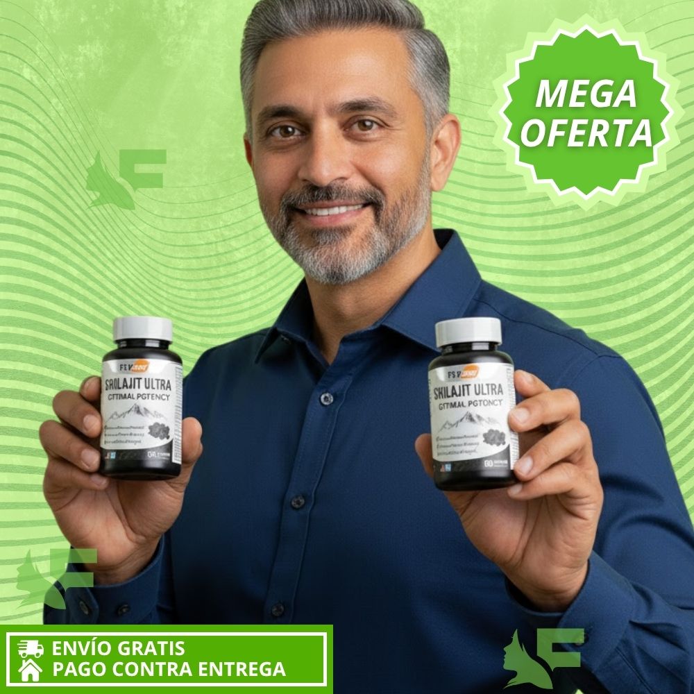 Shilajit Ultra. Suplemento original Para tu energía y redimiendo Masculino.
